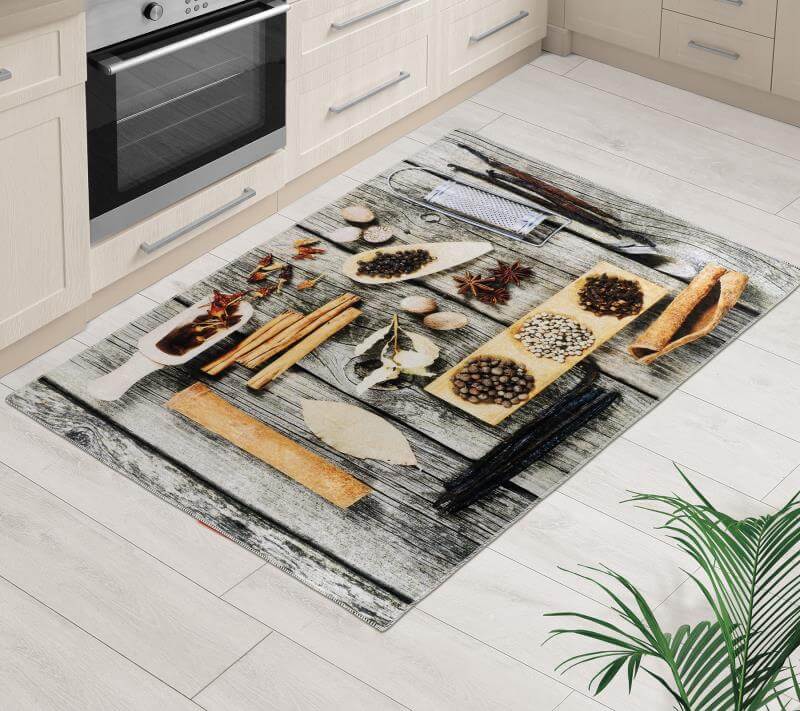 Koberec běhoun 3D 80x120cm řecký stůl