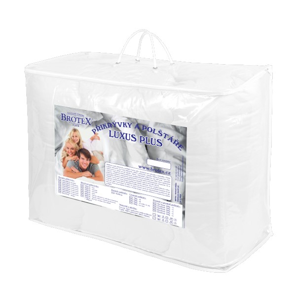 SET Zimní THERMO přikrývka 140x200 1680g + polštář 70x90 Luxus Plus 900g UNICO