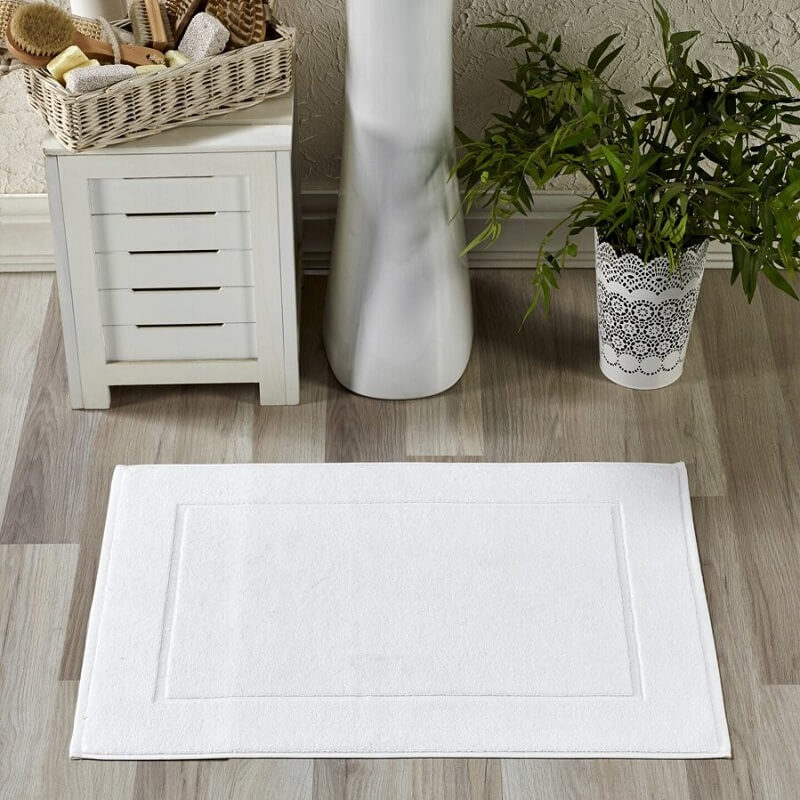 Hotelová předložka 50x70cm froté 700g bílá