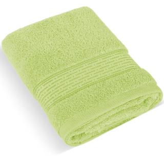 Froté ručník 50x100cm proužek 450g sv.zelená